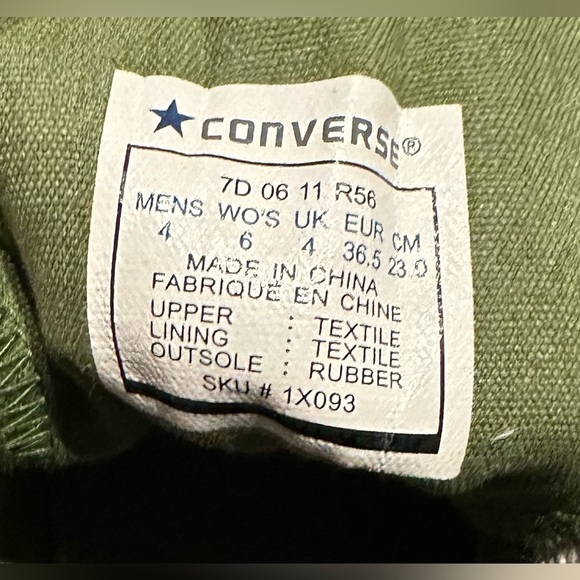 Converse - Women’s High Top Sneakers - Picture 8 of 9